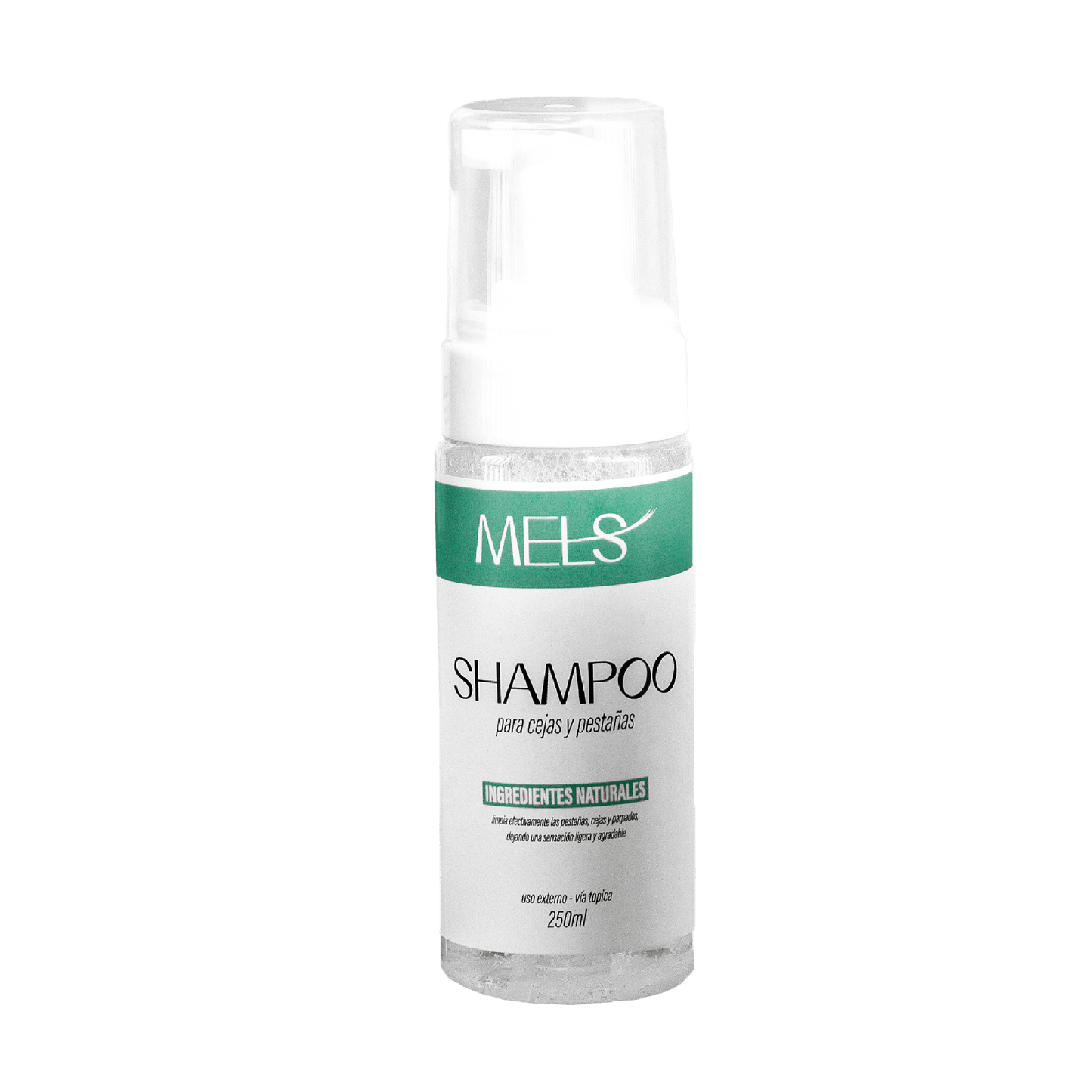 Shampoo para cejas y pestañas