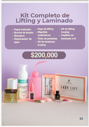 Kit Completo de Lifting y Laminado